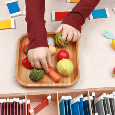 Montessori forme e colori: giocare e apprendere