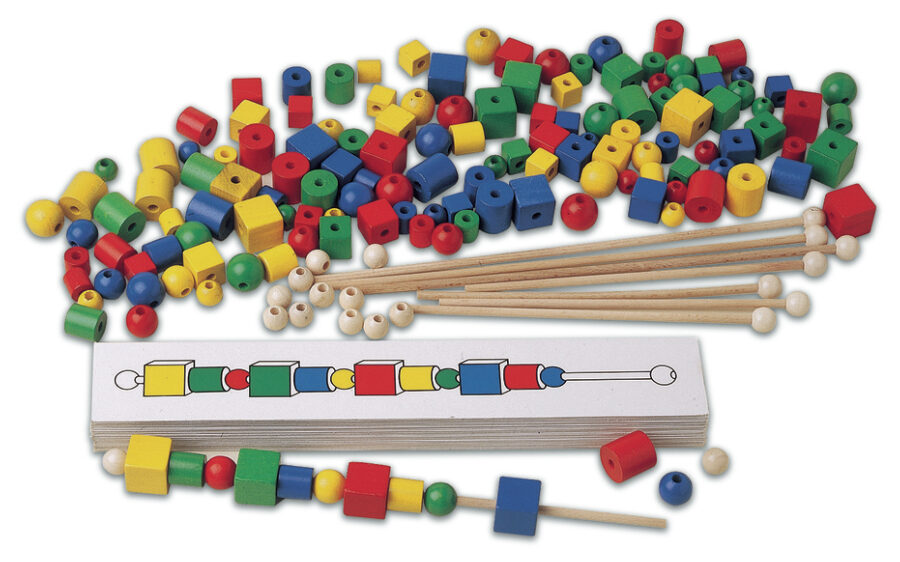 potenziamento funzioni esecutive gioco perle con ritmo