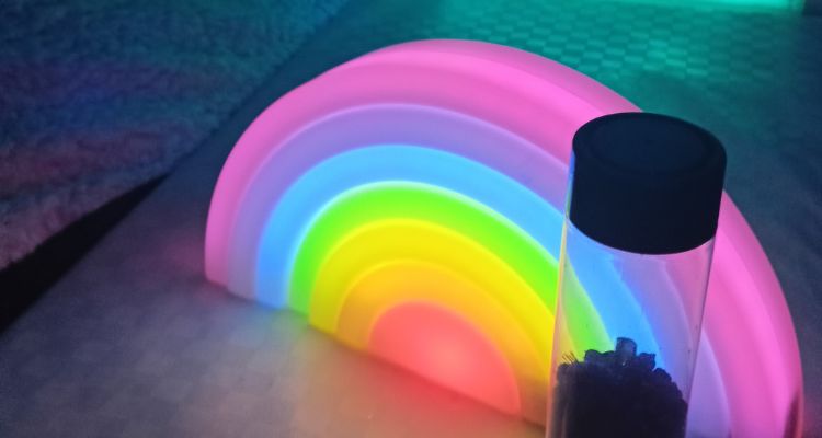 arcobaleno luminoso