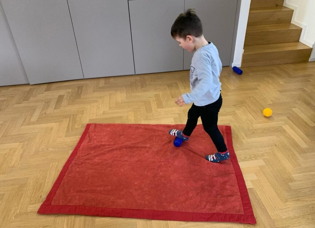 esercizio equilibrio bambini 1