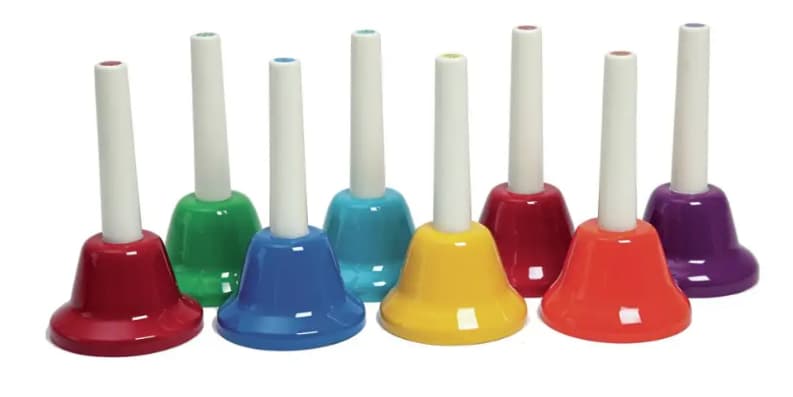 campanelle in scala premium colorate per musicoterapia