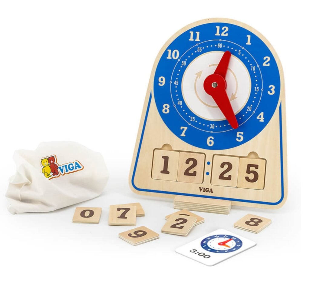 gioco didattico orologio per potenziare la percezione del tempo