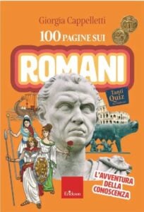 Libro di testo che si può comprare con carta del docente 2025/2026. 100 pagine sui romani, libro arancione
