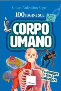 Libro sul corpo umano. Copertina blu