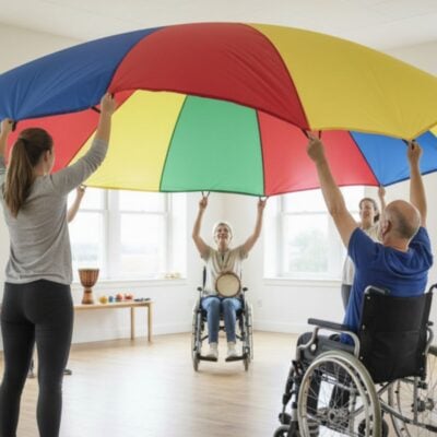 laboratorio di musicoterapia benessere adulti con disabilita