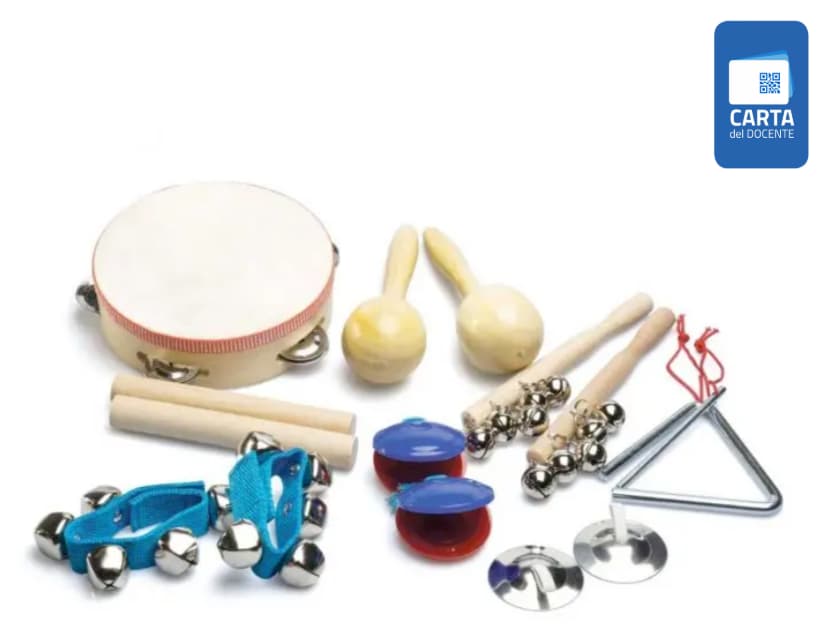 set musicale 12 strumenti