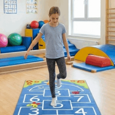 esercizi con il tappeto propriocettivo borgione