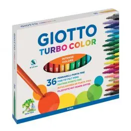 Pennarelli turbo color giotto - 36 colori
