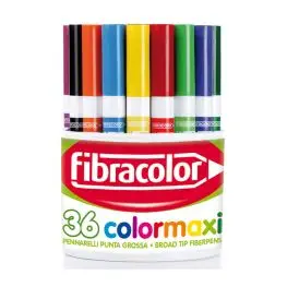 Pennarelli colormaxi punta grossa - 36 pezzi