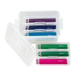 Assortimento matitoni colorati laccati triangolari