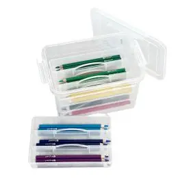 Assortimento matitoni colorati laccati esagonali