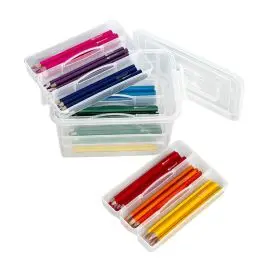 Assortimento matite e matitoni esagonali borgione in contenitore