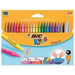 Plastidecor bic kids - 24 pezzi 24 colori