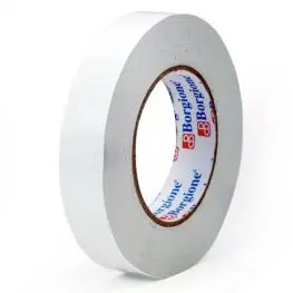 Nastro biadesivo trasparente borgione 25 metri x 2.5 cm h