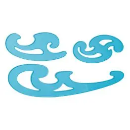 Curvilinee - set 3 pezzi