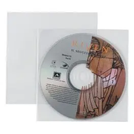Busta porta cd/dvd singolo - 25 pezzi