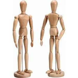 Manichino in legno  donna 31 cm