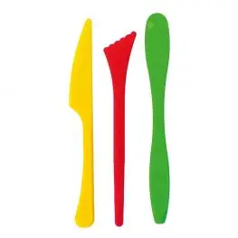 Mirette colorate in plastica