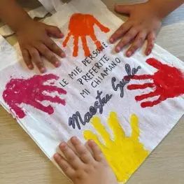 Borse piccole con manici - 5 pezzi