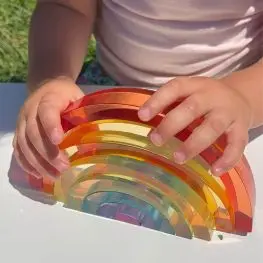 Arcobaleno traslucente