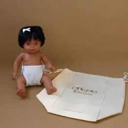 Bambole nel mondo - latino americana in sacchetto di cotone