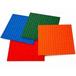 Basi per mattoncini 25.5 x25.5 - 4 pezzi