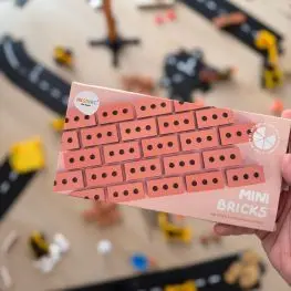 Mini bricks in silicone