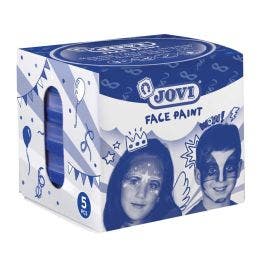 Pastiglie face paint 5x20 ml rosso