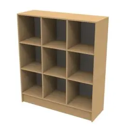 Casellario 9 vani faggio - linea cam basic