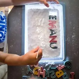 Lettere in silicone