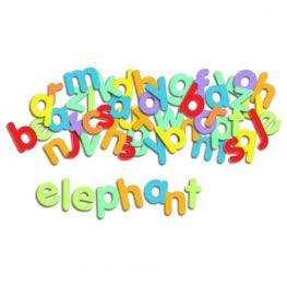 Lettere magnetiche  stampatello minuscolo 83 pz