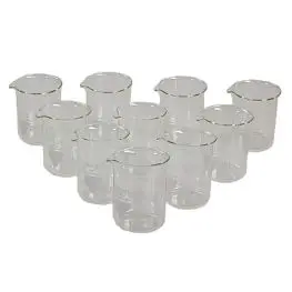 Becher in vetro borosilicato