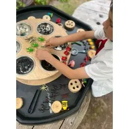 Mega vassoione-tuff tray nero