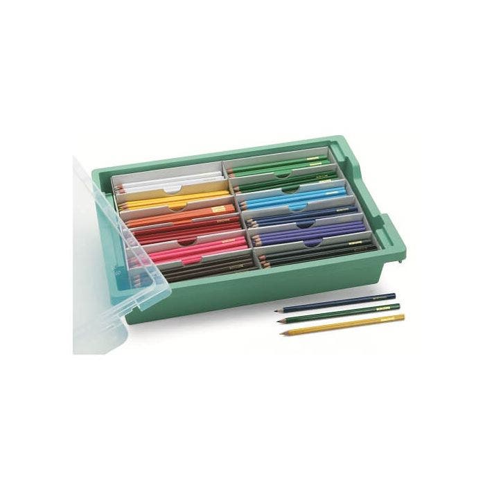Assortimento matite colorate - 288 pezzi in contenitore