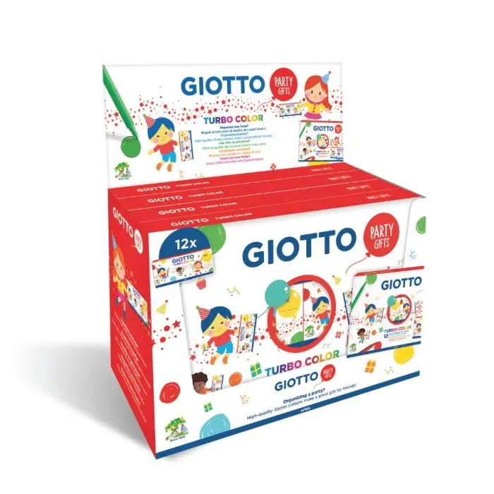 Giotto party gifts - pennarelli turbo color 12 astucci