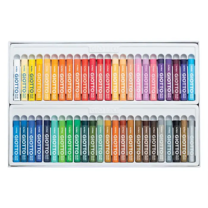Pastelli giotto olio maxi 48 pezzi in 48 colori