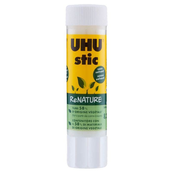 Colla stic ecogreen renature uhu 8.2 grammi- 48 pezzi
