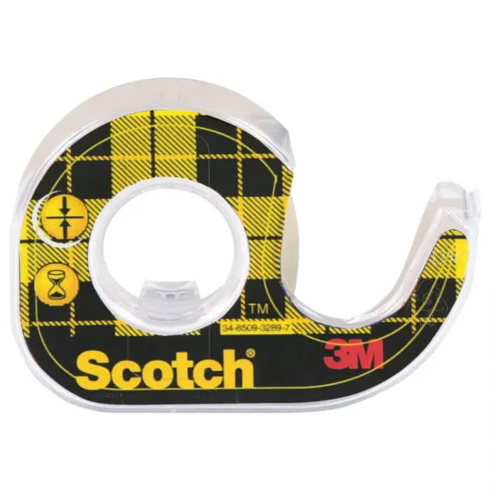Nastro biadesivo chiocciola dispenser scotch 3m-m 6,3x1,2 cm
