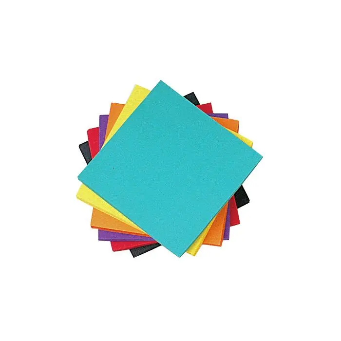 ideale per scrapbooking /& DIY 80 grammi 100 fogli per origami in 10 colori vivaci Carta colorata per origami formato DIN A4 Carta pieghevole per origami colorati per bricolage Basic Craft