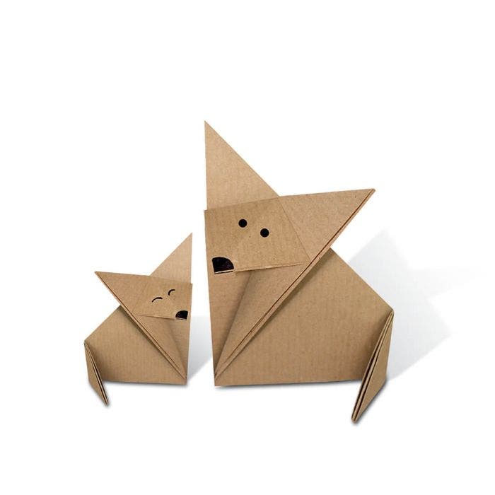Sconto su: Carta origami kraft cm 15x15 100 fogli 80 g m2