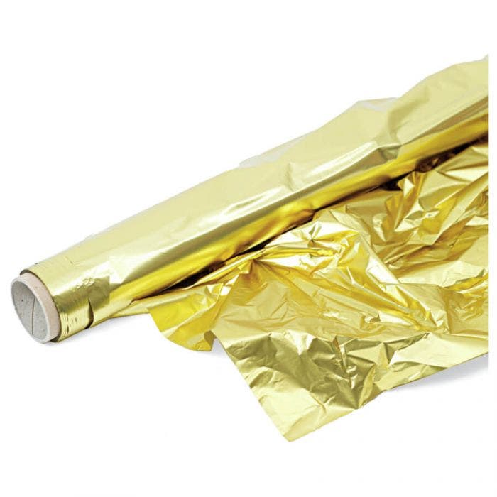 Polisilk metallizzato oro