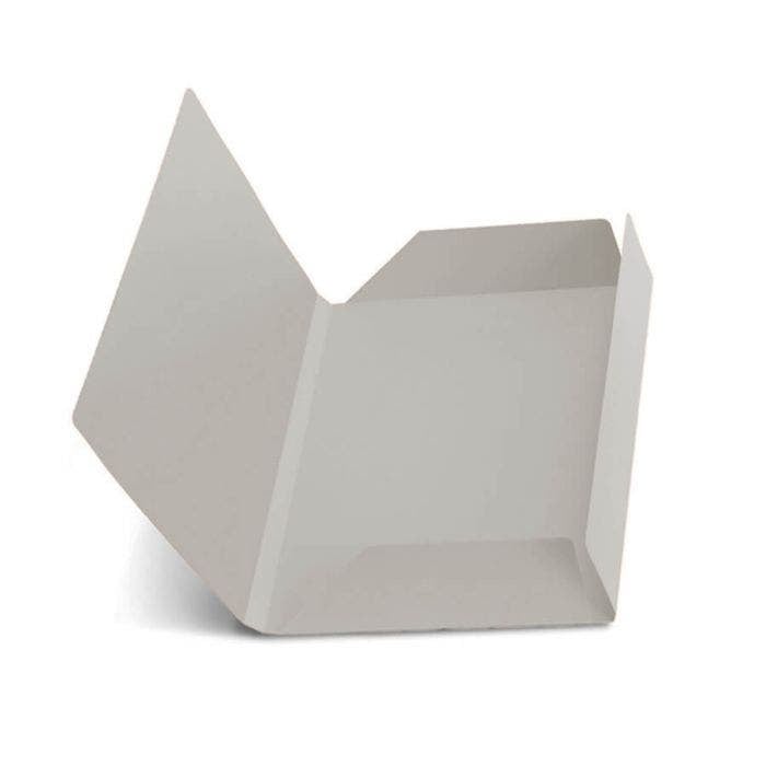 Cartelline manilla 3 lembi - 50 pezzi rosso