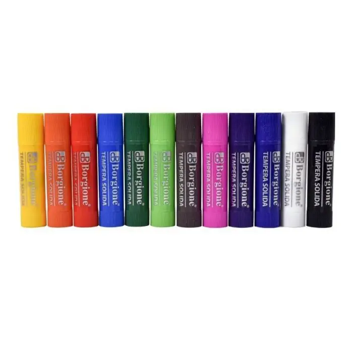 Tempera solida in stick - gr 10x12 stick