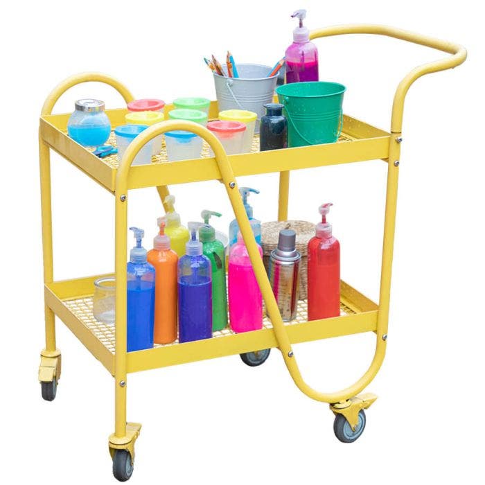 Carrello attivita' creative da esterno