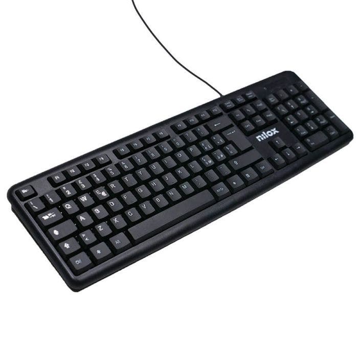 Tastiera usb compatta nera