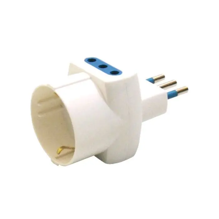 Adattatore di rete triplo con spina schuko