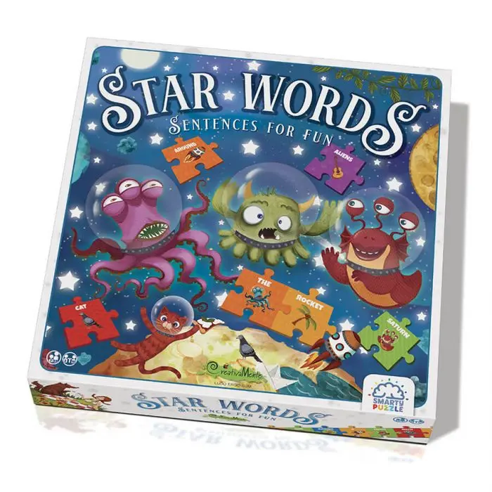 Smarty puzzle star words