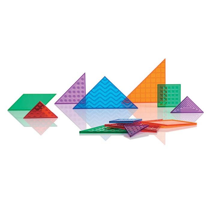 Tangram sensoriale traslucida