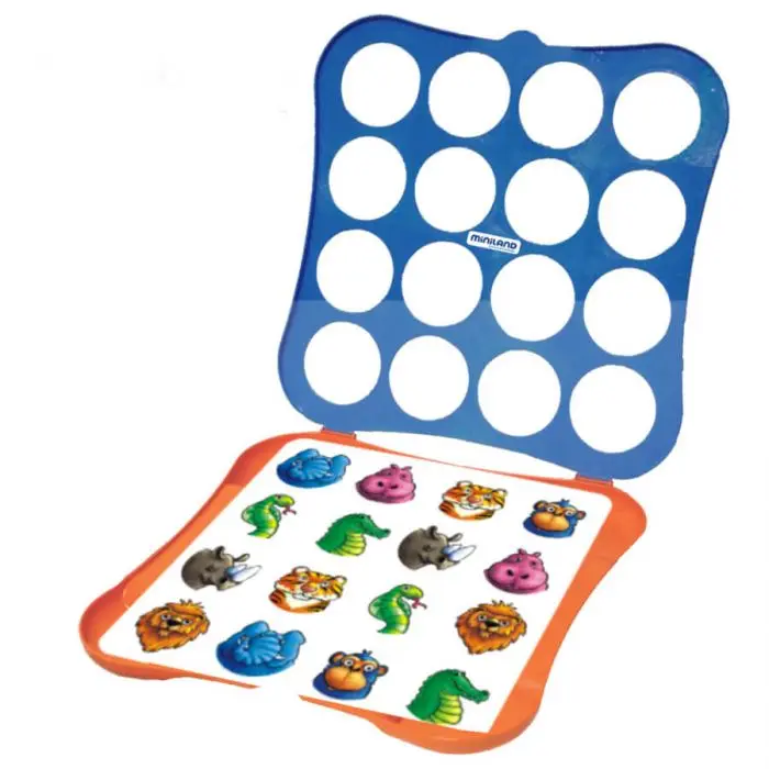 Gioco memo delle associazioni in plastica