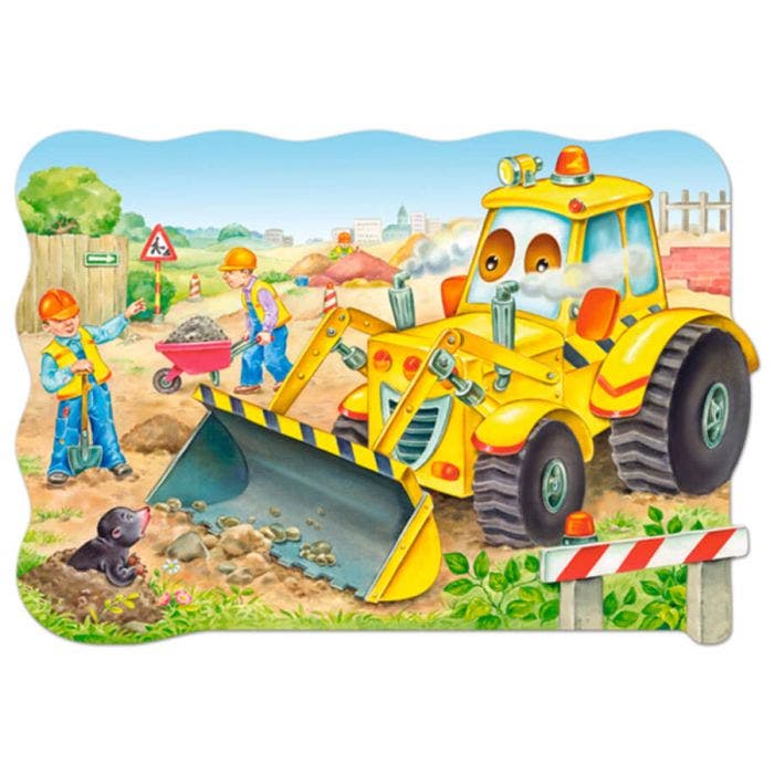 Puzzle sagomato il cantiere